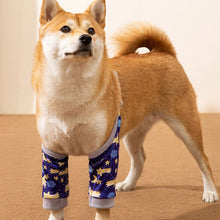 Load image into Gallery viewer, Dog Elbow Brace Protector Pet Knee Pads Front Leg Joint Protection Anti-Lick Wound Soft Breathable Pain Relief Shoulder Support for Canine Elbow