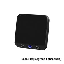Load image into Gallery viewer, 45-70°C/113-158°F Cup Heater Mug Warmer 5 Gear Hot Tea Makers Heating Coaster Electric Hot Plate Thermostatic Coffee Heating Pad 110V/220V