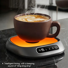 Load image into Gallery viewer, Thermostatic Heating Coaster Cup Heater Mug Warmer 3 Gear 75°C Hot Tea Makers Electric Mini Induction Cooker Coffee Heating Pad