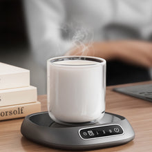 Load image into Gallery viewer, Thermostatic Heating Coaster Cup Heater Mug Warmer 3 Gear 75°C Hot Tea Makers Electric Mini Induction Cooker Coffee Heating Pad