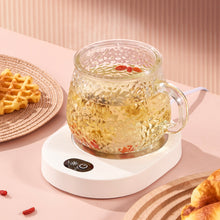 Load image into Gallery viewer, 55°C USB Electric Mug Mat Constant TemperatureIntelligent Warm Coaster for Coffee Milk Tea Office Home Office Desktop Cup Heater Gift