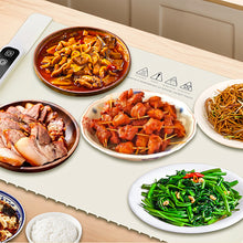 Load image into Gallery viewer, Electric Food Warmer Foldable Warming Tray Plate Warmer with 10 Temperature Levels 55°C-100°C Fast Heating Mat Warm Tray Winter Must