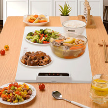 Load image into Gallery viewer, Electric Food Warmer Foldable Warming Tray Plate Warmer with 3 Temperature Levels 60°C-100°C Fast Heating Mat Warm Tray Winter Supplies