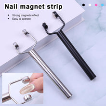 Load image into Gallery viewer, Y-shape Nail Magnet Tool 3D Love Heart Cat Eye Nail Magnet Diagonal Line Galaxy Pattern French Nail UV Magnetic Stick Manicure