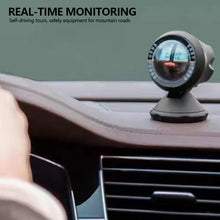 Load image into Gallery viewer, Multifunction Car Slope Inclinometer Level Tilt Gauge Indicator Slope Meter Gradient Balancer for Outdoor Camping Vehicle Compass