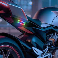 Load image into Gallery viewer, Solar Powered Car Warning Light LED Flashlight Indicator In-Night Caution Strobe Warning Light Running Lamp Clear For Motorcycle E-Bike