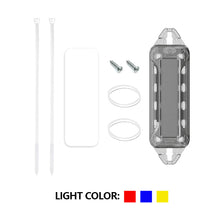 Load image into Gallery viewer, Solar Powered Car Warning Light LED Flashlight Indicator In-Night Caution Strobe Warning Light Running Lamp Clear For Motorcycle E-Bike