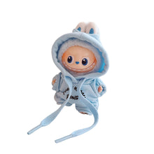 Load image into Gallery viewer, Mini Labubu Clothing Hoodie Pants For 10.5cm Labubu 4.0 The Monsters Pin for Love Series Doll Clothes Outfit Accessories