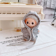 Load image into Gallery viewer, Mini Labubu Clothing Hoodie Pants For 10.5cm Labubu 4.0 The Monsters Pin for Love Series Doll Clothes Outfit Accessories
