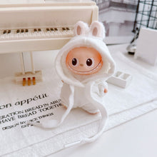 Load image into Gallery viewer, Mini Labubu Clothing Hoodie Pants For 10.5cm Labubu 4.0 The Monsters Pin for Love Series Doll Clothes Outfit Accessories