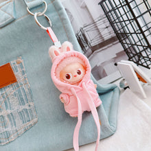 Load image into Gallery viewer, Mini Labubu Clothing Hoodie Pants For 10.5cm Labubu 4.0 The Monsters Pin for Love Series Doll Clothes Outfit Accessories
