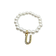 Load image into Gallery viewer, For Mini Labubu Pendant Accessories Letters Pearl Necklaces For Labubu 4.0 Pin for Love Series Doll Clothes Accessories
