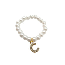Load image into Gallery viewer, For Mini Labubu Pendant Accessories Letters Pearl Necklaces For Labubu 4.0 Pin for Love Series Doll Clothes Accessories