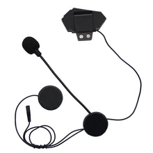 Load image into Gallery viewer, Motorcycle Helmet Bluetooth Headset Wireless Hands-free Calling & Music Player Bluetooth V4.0+EDR Waterproof Intercom Communication System for Riding