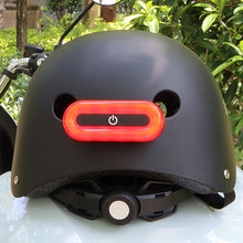 Load image into Gallery viewer, Rechargeable Motorcycle Helmet Safety Light with LED Strobe Multi-use Warning Light for Motorcycle Bicycle Cycling Taillight