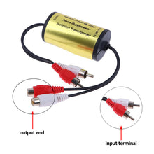 Load image into Gallery viewer, Car Audio Filter for Anti-Interference & Noise Filtering Audio Source Purification Sound Quality Enhancement