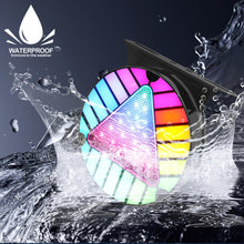Load image into Gallery viewer, Car Truck Colorful Brake Signal Lamp Triangle Sporty LED Rear Fog Light Tail Third Brake Lamp Tail Stop Strobe Light LED Light