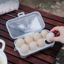 Load image into Gallery viewer, Outdoor 3 4 8Grid Egg Box Simulation Egg Tray Portable Picnic Camping Henapple Protection Case Household Anti-Fall Storage Box