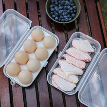 Load image into Gallery viewer, Outdoor 3 4 8Grid Egg Box Simulation Egg Tray Portable Picnic Camping Henapple Protection Case Household Anti-Fall Storage Box