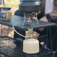 Load image into Gallery viewer, Multi-purpose Outdoor Hang Gas Canister Hook Gas Tank Hook With Hanging Plate Bottle Opener Camping Table Gas Stove Tank Hook