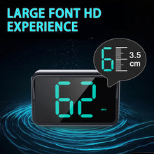 Load image into Gallery viewer, Car HUD Speed Meter Head Display Digital GPS Speedometer KMH MPH Dispaly Plug and Play with Installation Bracket for Vehicle Truck Motorcycle Auto Part Accessories