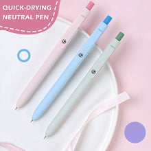 Load image into Gallery viewer, 5Pcs Retro Morandi Colour Gel Pens Soft Touch Quick Dry Smooth 0.5mm Gel Ink Pen For School Writing Stationery Supplies