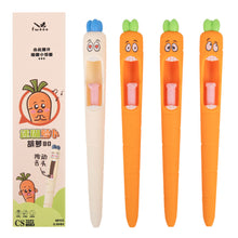 Load image into Gallery viewer, 4Pcs Carrot Funny Gel Pen Amusing Stationery Kawaii Gel Pen School Office Supplies Recreation Cute Gel Pen