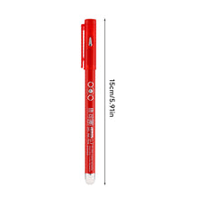 Load image into Gallery viewer, 4PCS Heat Erasable Pens Bullet Nib Colored Heat Sensitive Erasable Gel Pen 0.7MM Smooth Writing Black Blue Red Green Ink