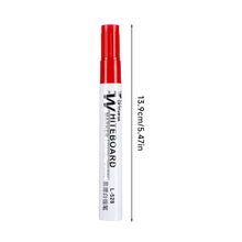 Load image into Gallery viewer, 1Pc Whiteboard Marker 2.0mm Nib Black Blue Red High-Volume Ink Office Teaching Pen Clear Handwriting & Easy Erasure