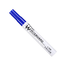 Load image into Gallery viewer, 1Pc Whiteboard Marker 2.0mm Nib Black Blue Red High-Volume Ink Office Teaching Pen Clear Handwriting & Easy Erasure