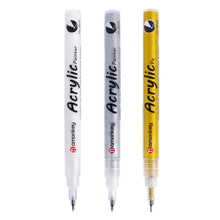 Load image into Gallery viewer, Creative White Ink Gel Pen 1mm Highlight Marker Pen for Student Stationery Drawing Art Writing School Supplies