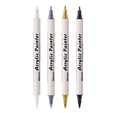 Load image into Gallery viewer, Creative White Ink Gel Pen 1mm Highlight Marker Pen for Student Stationery Drawing Art Writing School Supplies