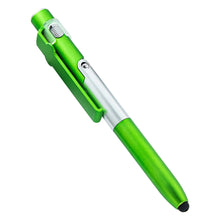 Load image into Gallery viewer, 4 In 1 Multi-Function Ballpoint Pen With LED Light Fold Phone Holder Night Read Writing Pencil Office Student Stationery Tools