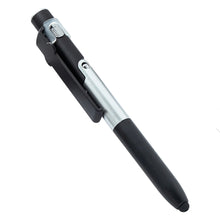 Load image into Gallery viewer, 4 In 1 Multi-Function Ballpoint Pen With LED Light Fold Phone Holder Night Read Writing Pencil Office Student Stationery Tools
