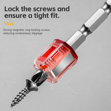 Load image into Gallery viewer, 1PC Screwdriver Bits Universal Magnetizer Transparent Magnetic Ring Quick Magnetizing Device Screwdriver Accessory