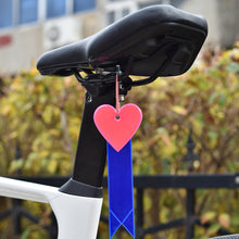 Load image into Gallery viewer, 1PC Bike Saddle Reflective Hanging Ornament Night Riding High Brightness Safety Warning Streamer Cycling Decoration Accessories