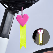 Load image into Gallery viewer, 1PC Bike Saddle Reflective Hanging Ornament Night Riding High Brightness Safety Warning Streamer Cycling Decoration Accessories