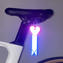 Load image into Gallery viewer, 1PC Bike Saddle Reflective Hanging Ornament Night Riding High Brightness Safety Warning Streamer Cycling Decoration Accessories