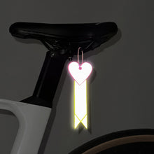 Load image into Gallery viewer, 1PC Bike Saddle Reflective Hanging Ornament Night Riding High Brightness Safety Warning Streamer Cycling Decoration Accessories