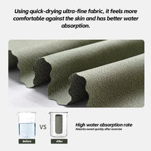 Load image into Gallery viewer, Portable Quick-Dry Cooling Sports Towel Ultra-Thin Lightweight Nano-Fiber Sweat Towel Includes Storage Pouch for Travel Hiking Gym
