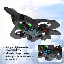Load image into Gallery viewer, Rechargeable Remote Control Airplane Easy-to-Fly RC Aircraft Foam Glider Drone Quadrotor Model Outdoor Flying Toy Birthday Gift for Boys/Girls
