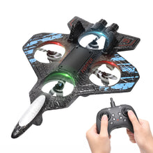 Load image into Gallery viewer, Rechargeable Remote Control Airplane Easy-to-Fly RC Aircraft Foam Glider Drone Quadrotor Model Outdoor Flying Toy Birthday Gift for Boys/Girls