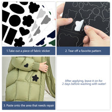 Load image into Gallery viewer, Down Jacket Fabric Stickers Instant Self-Adhesive Fabric Repair Patch No Ironing Waterproof Repair Patch For Raincoats Umbrellas