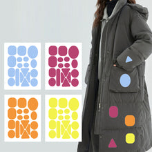 Load image into Gallery viewer, Down Jacket Fabric Stickers Self-Adhesive Seweless Jacket Patch Washable Repair Patch No Iron Raincoat Umbrella Tent Fabric Stickers