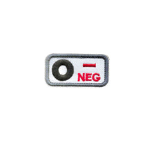 Load image into Gallery viewer, A B AB O + - Blood Type Embroidery Hook And Loop Patches Medical Patch Armband Tactical Patch On Backpack
