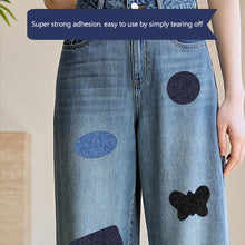 Load image into Gallery viewer, Self-Adhesive Denim Patch DIY Cut Fabric Stickers Repair Patches For Jean Clothing Pants Elbow Knee Clothing Stickers