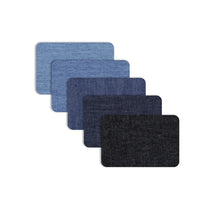Load image into Gallery viewer, 1 Set Denim Repair Patch Fabric Iron On Patches Appliques Patches Repair For Jean Clothing Pants Elbow Knee Clothing Stickers
