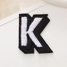 Load image into Gallery viewer, 26 English Letters Embroidery Repair Patch Iron on Patches Badge Sticker Appliques For DIY Clothing Accessories