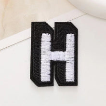 Load image into Gallery viewer, 26 English Letters Embroidery Repair Patch Iron on Patches Badge Sticker Appliques For DIY Clothing Accessories