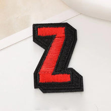 Load image into Gallery viewer, 26 English Letters Embroidery Repair Patch Iron on Patches Badge Sticker Appliques For DIY Clothing Accessories